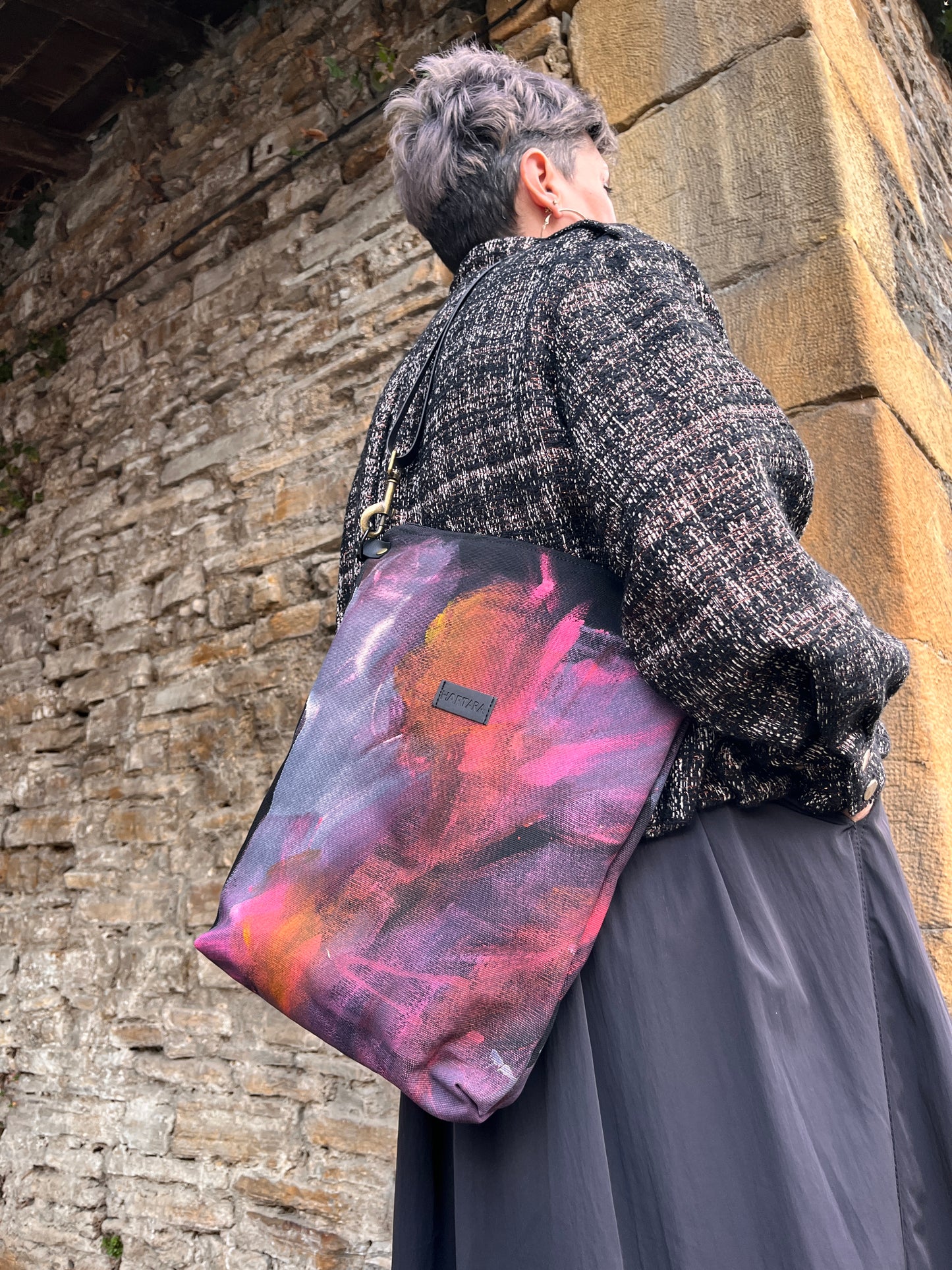 Bolso Sarea bulkada rojo