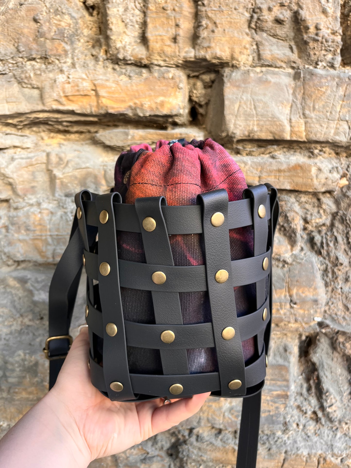 Bombonera negra bulkadak granate