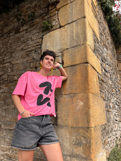 Camiseta manga corta over