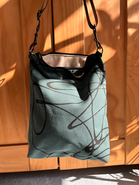 Bolso  interior Sarea sustraiak verde